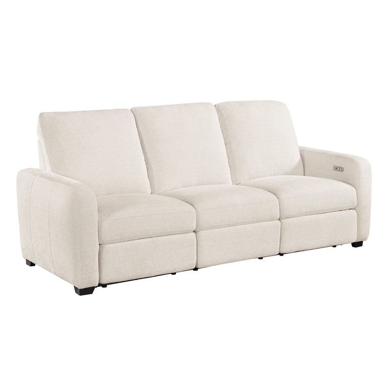 Lexicon Vera Chenille 2pc Set-Sofa & Loveseat in Beige
