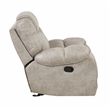 Lexicon Gainesville Microfiber 3pc Set-Sofa & Loveseat & Chair in Pewter