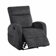 Lexicon Allen Microfiber 3pc Set-Sofa & Loveseat & Chair in Dark Gray