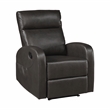 Lexicon Allen Faux Leather 3pc Set-Sofa & Loveseat & Chair in Espresso
