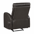 Lexicon Allen Faux Leather 3pc Set-Sofa & Loveseat & Chair in Espresso