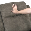 Lexicon Muncie Microfiber 2pc Set-Sofa & Loveseat in Brown