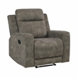 Lexicon Muncie Microfiber 3pc Set-Sofa & Loveseat & Chair in Brown
