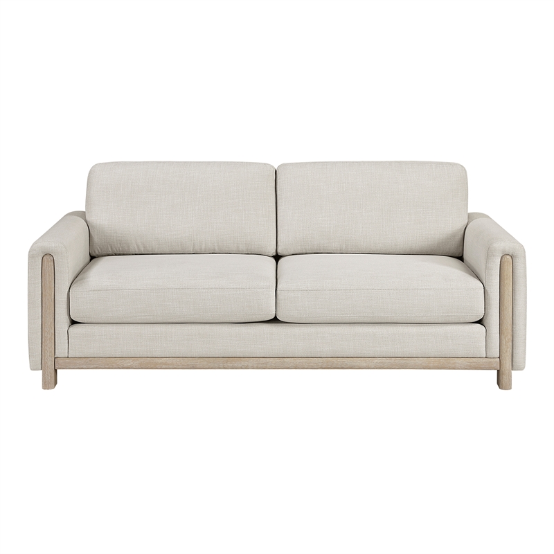Lexicon Echo Textured 2pc Set-Sofa & Loveseat in Beige