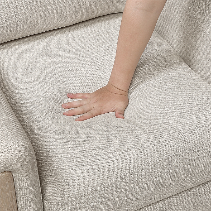 Lexicon Echo Textured 3pc Set-Sofa & Loveseat & Chair in Beige