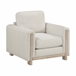 Lexicon Echo Textured 3pc Set-Sofa & Loveseat & Chair in Beige