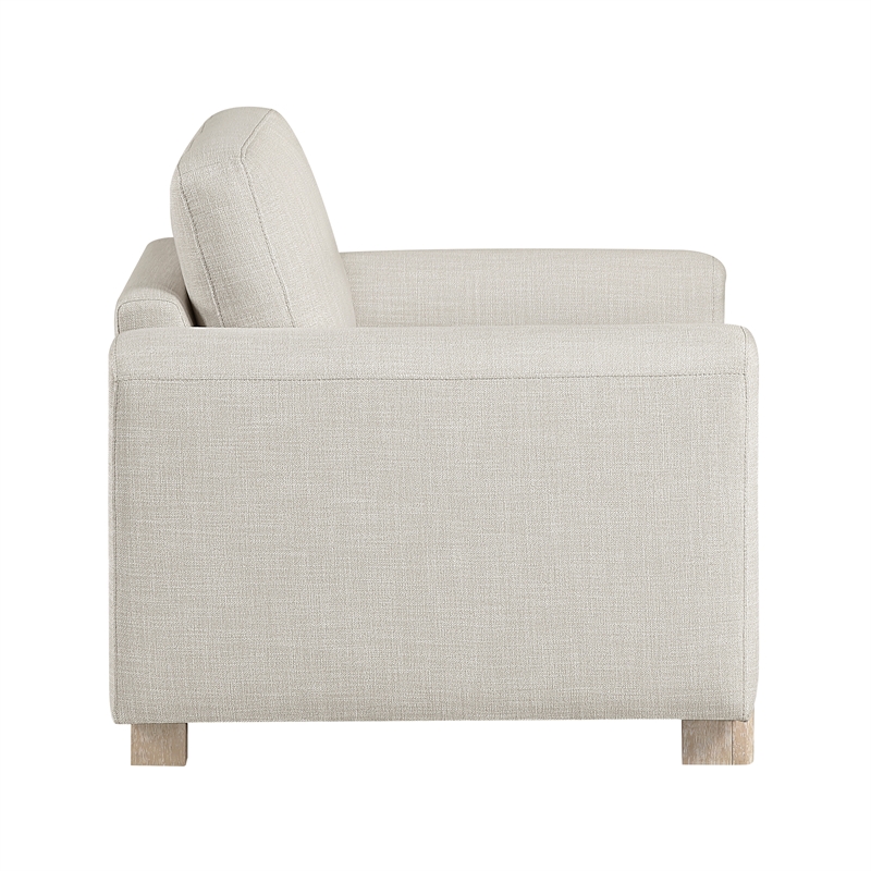 Lexicon Echo Textured 3pc Set-Sofa & Loveseat & Chair in Beige