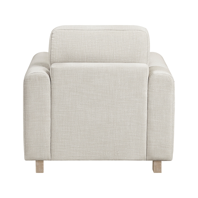 Lexicon Echo Textured 3pc Set-Sofa & Loveseat & Chair in Beige