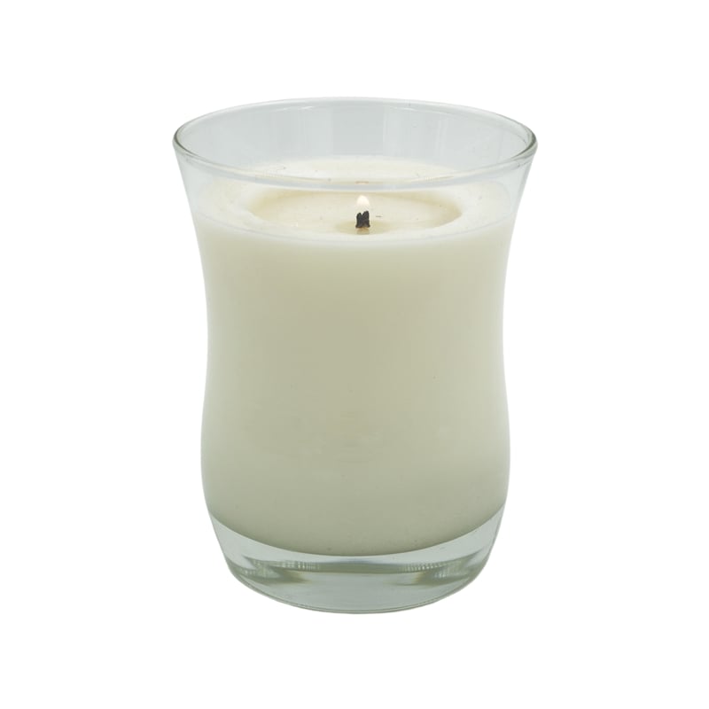 Aroma43 Delray Luxury Candle Essential Oils and Soy Wax in Clear Glass