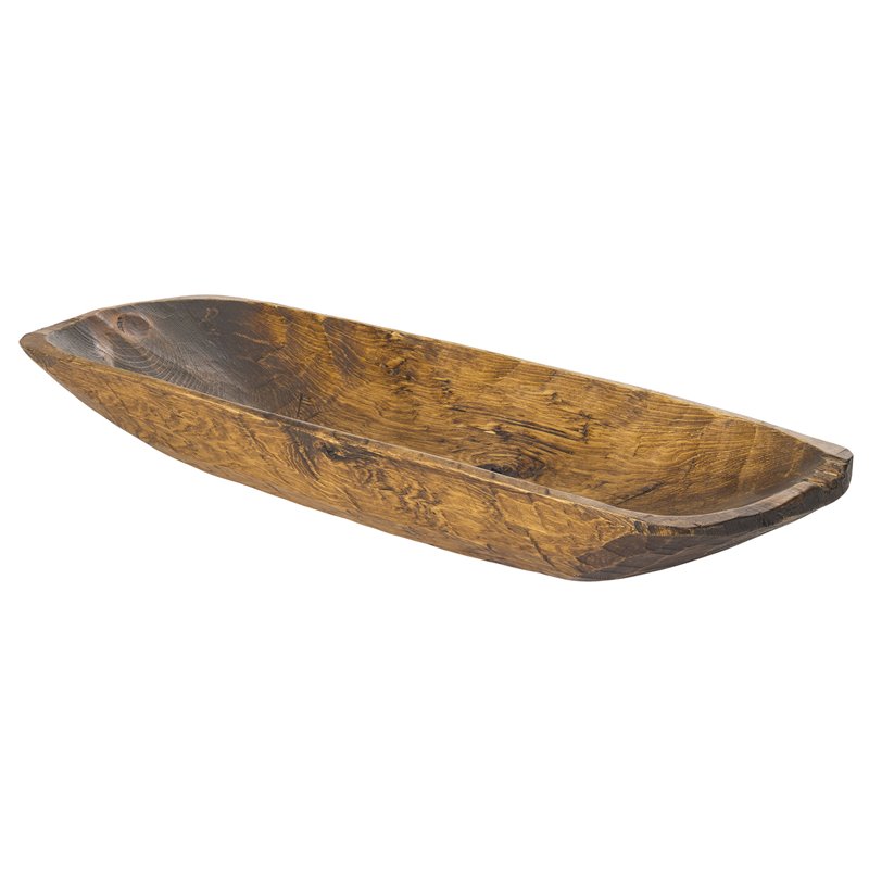 rustic home decor Hand Carved Wooden Pecan Bowl