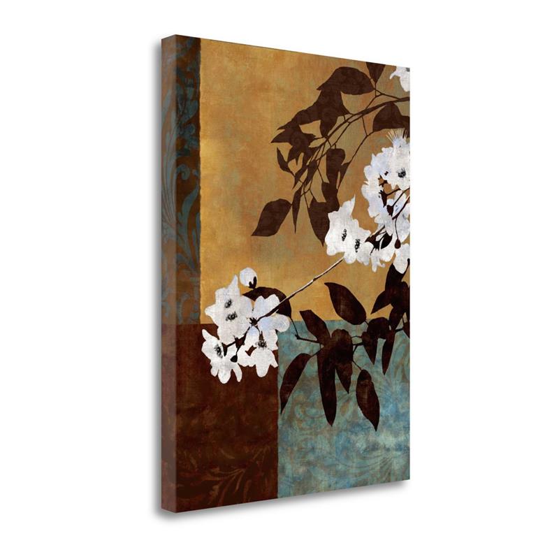 21 x 29 Spring Blossoms II by Keith Mallett - Print on Canvas Fabric Multi-Color