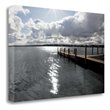 39x26 Sunrise At Crooked Lake by Monte Nagler Print on Canvas Fabric Multi-Color