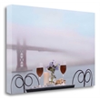 Dream Cafe Golden Gate Bridge - 59 by Alan Blaustein Canvas Fabric Multi-Color