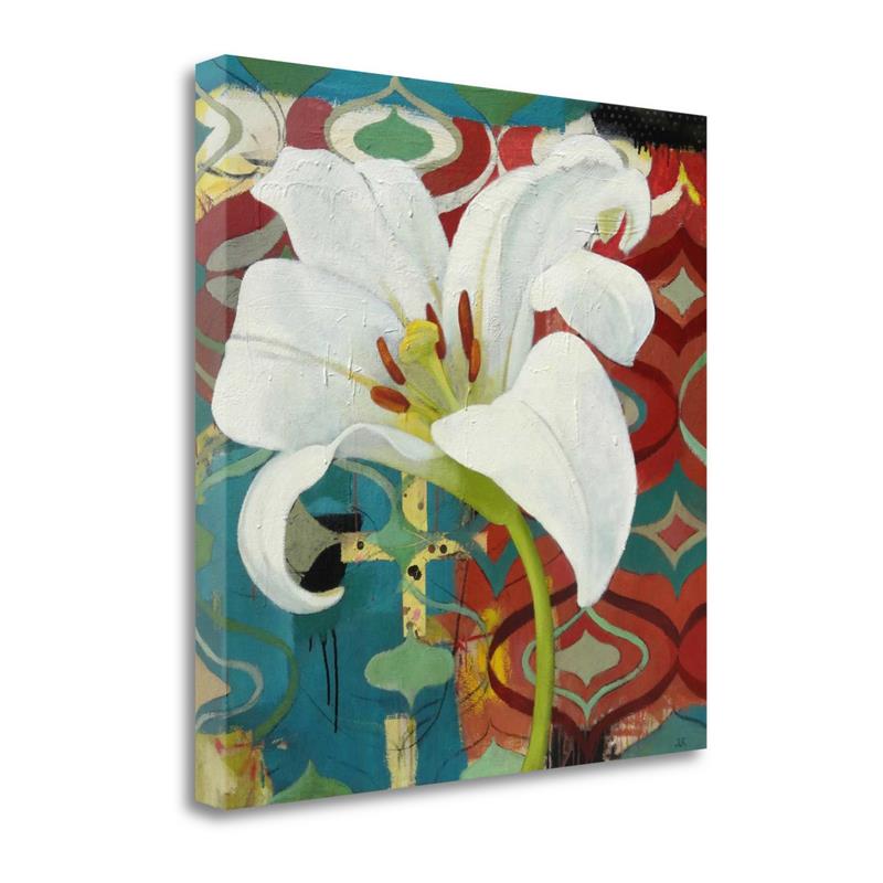29x29 In The Spotlight By Jennifer Rasmusson Print on Canvas Fabric Multi-Color