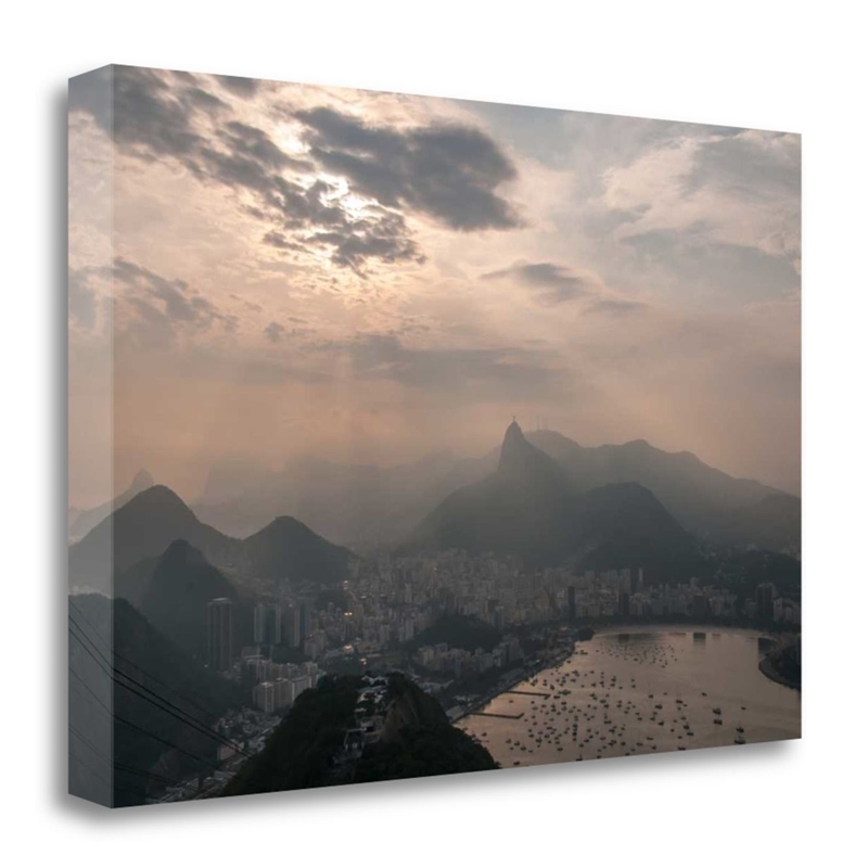 39x26 Sugar Loaf Rio De Janeiro Brazil by Richard Silver CanvasFabricMulti-Color