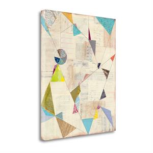 geometric background i giclee print on gallery wrap canvas