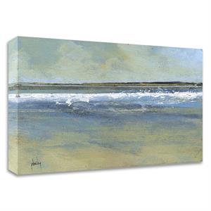 estuary wave by paul bailey print on canvas