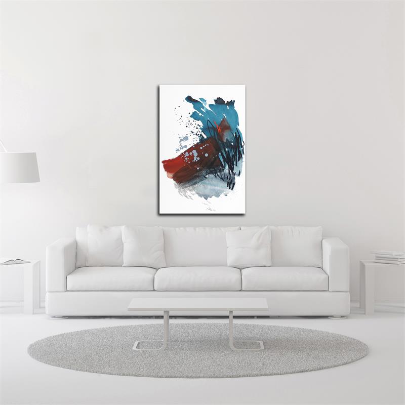 18 x 27 Before Freezing Point by Ying Guo- Wall Art Print on Canvas Fabric White