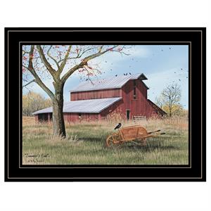 Summers End by Billy Jacobs Printed Framed Wall Art Wood Multi-Color