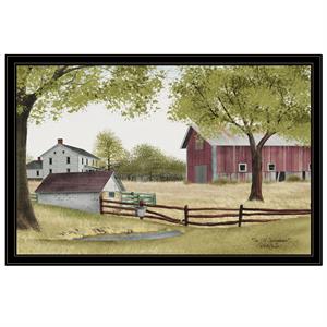 the old spring house by billy jacobs printed wall art wood multi-color