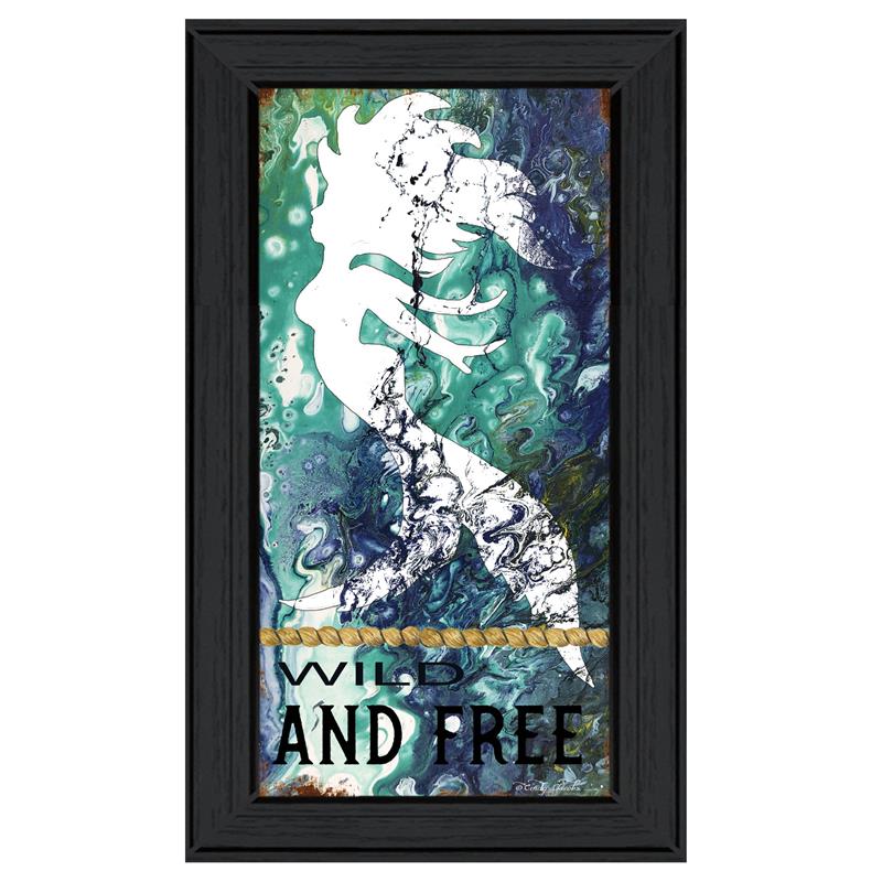 Wild and Free by Cindy Jacobs Printed Wall Art Wood Multi-Color