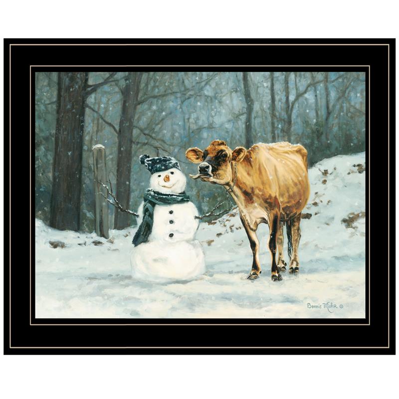 Well Hello There by Bonnie Mohr Printed Wall Art Wood Multi-Color