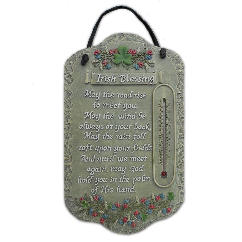 Irish Blessing Porch Decor Resin Slate PlaqueWelcome Sign Multi-Color