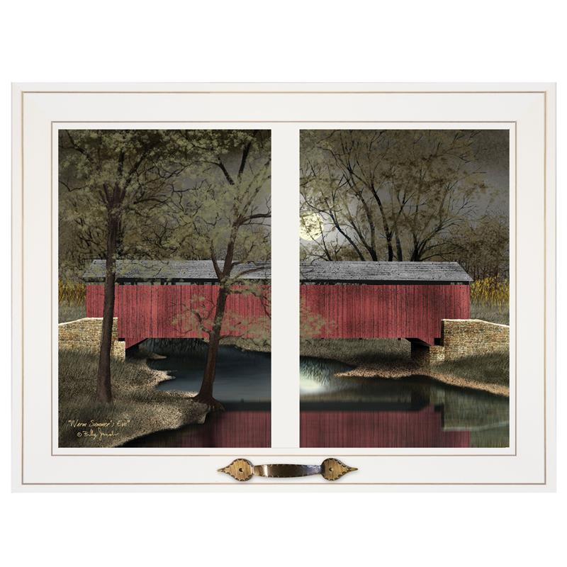 Warm Summers Eve by Billy Jacobs Printed Wall Art Wood Multi-Color