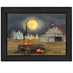 Harvest Moon By Billy Jacobs Printed Framed Wall Art Wood Multi-Color