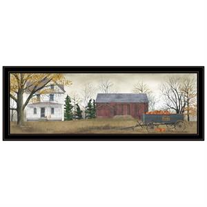 Pumpkins for Sale By Billy Jacobs Printed Wall Art Wood Multi-Color