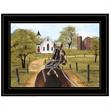 Amish on Sunday Drive By Billy Jacobs Printed Wall Art Wood Multi-Color