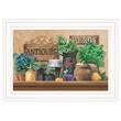 Antiques and Herbs By Ed Wargo Printed Wall Art Wood Multi-Color
