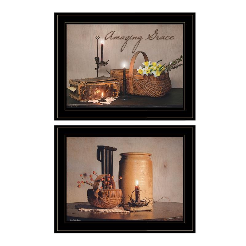 Amazing Grace Collection By Susie Boyer Printed Wall Art Wood Multi-Color