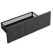 CRO Decor Twin Metal Storage Bed with Linen Upholstery in Gray
