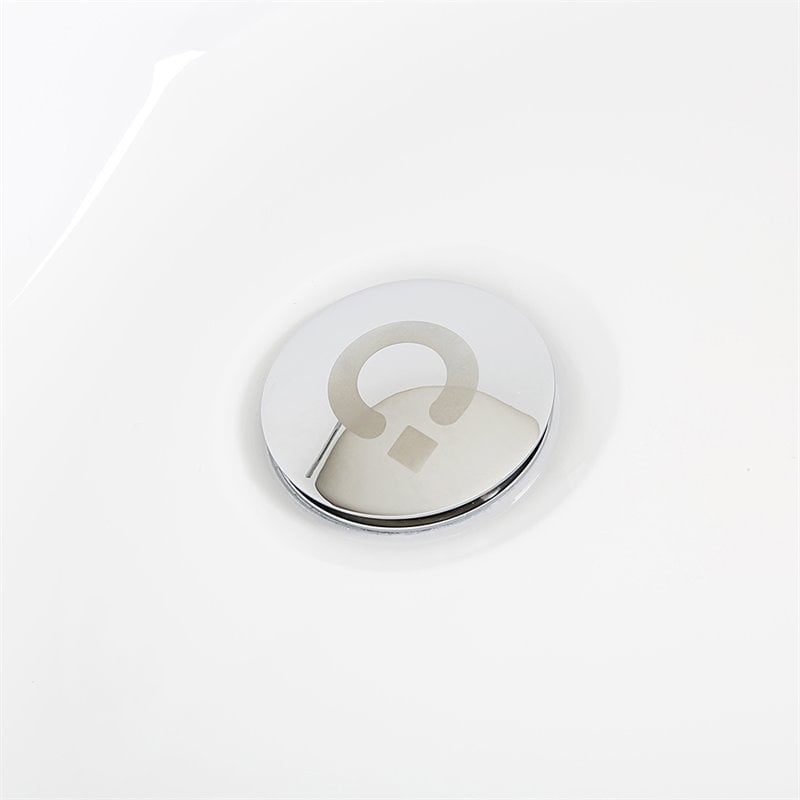 CRO Decor Freestanding Soaking Acrylic Alcove Bathtub in White