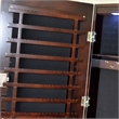 CRO Decor Kent Free Standing 14.6'' Wide Jewelry Armoire with Mirror-Brown
