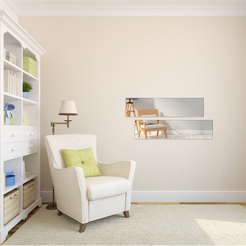 CRO Decor Aayansh Assembly Frameless Accent Mirror Wall-mounted