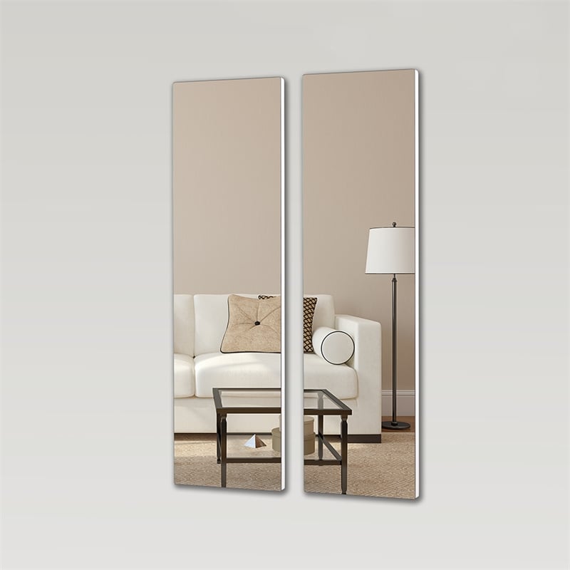 CRO Decor Aayansh Assembly Frameless Accent Mirror Wall-mounted