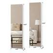 CRO Decor Aayansh Assembly Frameless Accent Mirror Wall-mounted
