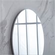 CRO Decor Abrihet Frameless Accent Mirror Wall Mounted Mirror