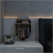 CRO Decor Abrihet Frameless Accent Mirror Wall Mounted Mirror