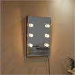 CRO Decor Wall Mounted Mirror With Light
