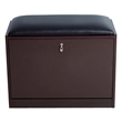 CRO Decor 9 Pair Shoe Storage Cabinet-Brown