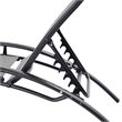 CRO Decor 2PCS Set Chaise Lounges Outdoor Chair Recliner Chair Sunbathing (Gray)