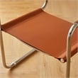 CRO Decor Modern Faux Leather Stainless Steel Office Chair Dining Chair