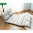 CRO Decor Fabric Folding Chaise Lounge Floor Sofa (Gray)