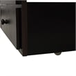 CRO Decor Twin Bunk Bed with Ladder Twin Trundle Bed with 3 Drawers (Espresso)