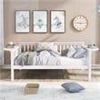 CRO Decor Full size Daybed Wood Slat Support (White)