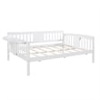CRO Decor Full size Daybed Wood Slat Support (White)
