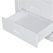CRO Decor Full over Full Bunk Bed with Twin Size Trundle (White)